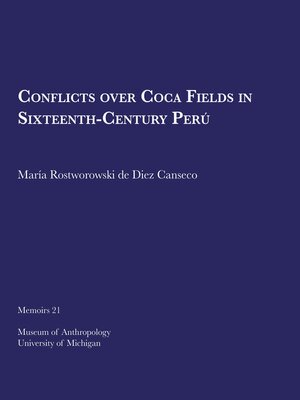 cover image of Conflicts over Coca Fields in Sixteenth-Century Perú